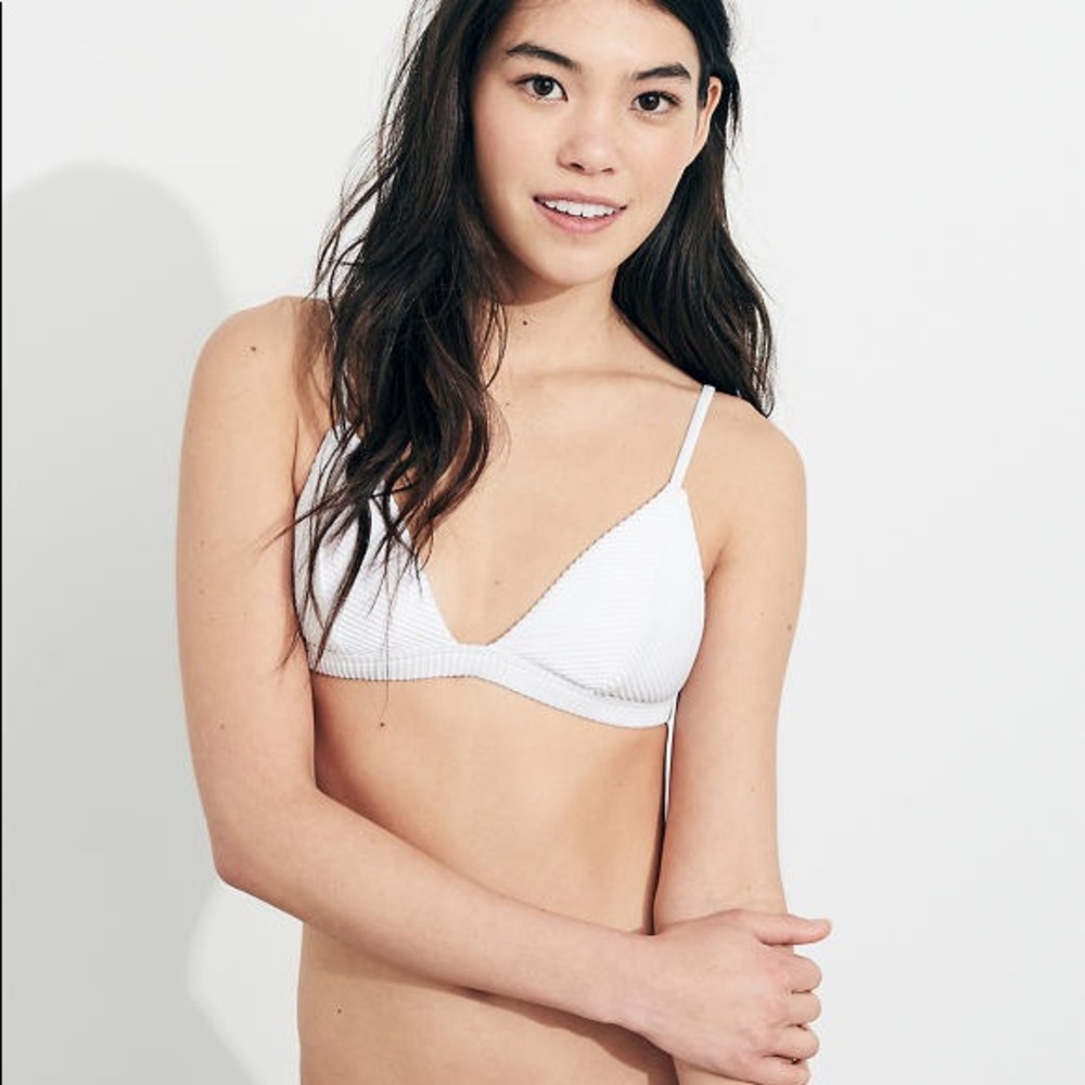 Hollister Ribbed Triangle Bikini